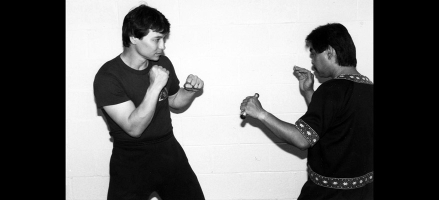 Richard Lamoureaux & Guro Ted Lucaylucay Using Pocket Stick
